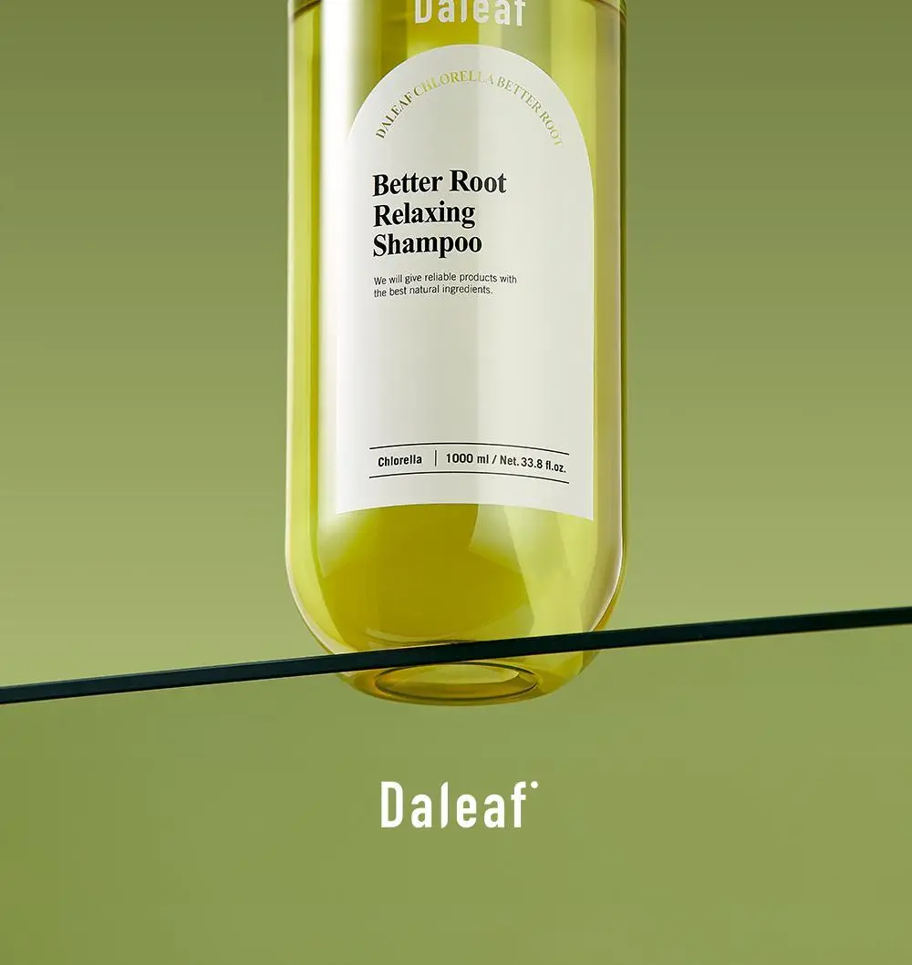 [대용량/탈모증상완화] 달리프 클로렐라 베러 루트 릴렉싱 샴푸 1000ml 상세페이지 5